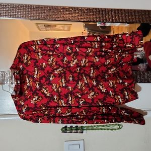 Ann Taylor Floral Blouse